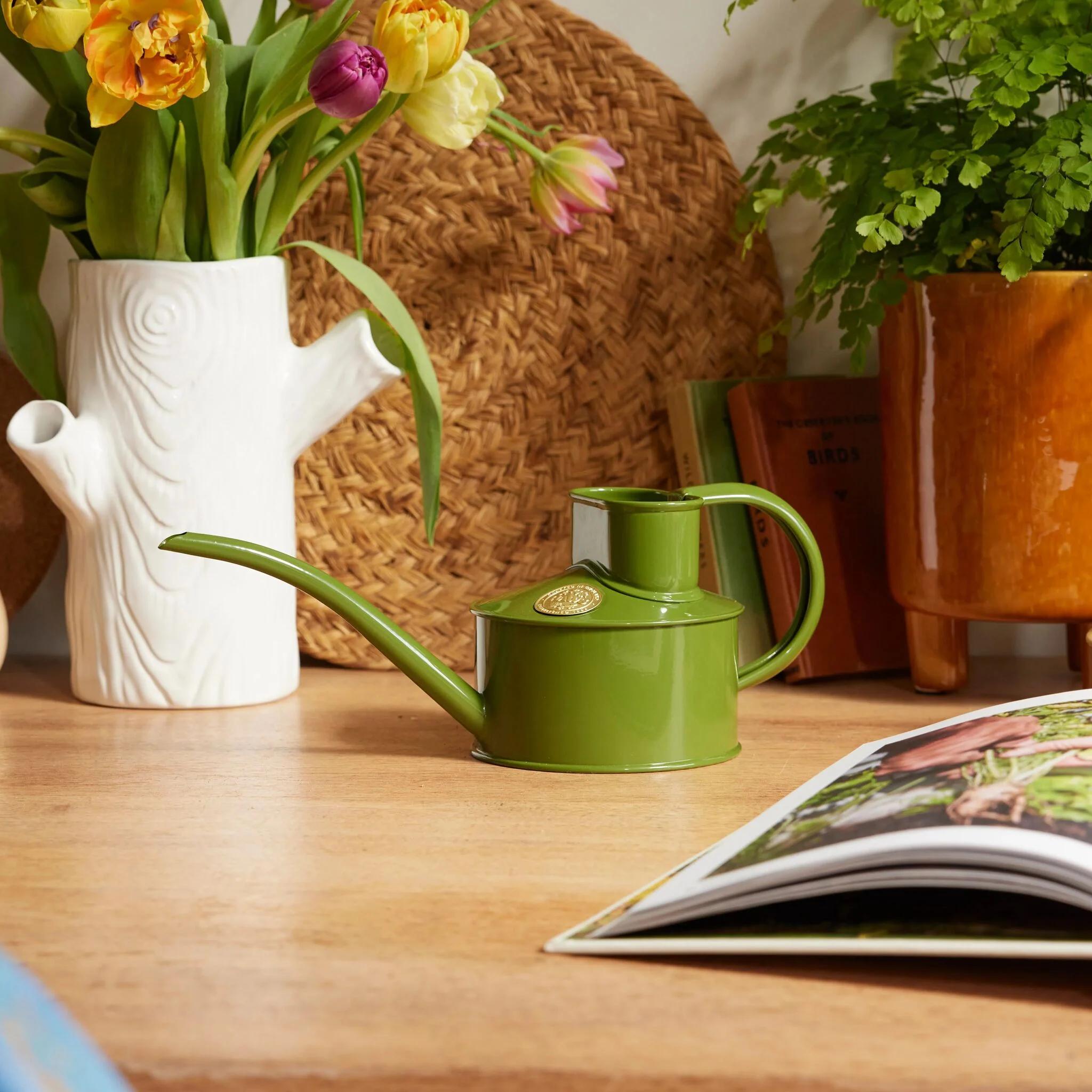 The Fazeley Flow - Houseplant Set - Fern Green & Copper - One Pint - Image 2
